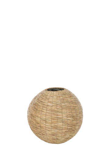 YUMI TOP WICKER VASE / M