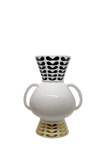 PATTERNED VASE / WHITE