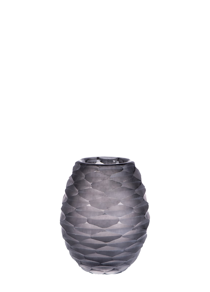 FRONT CANDLE HOLDER GRAY / M