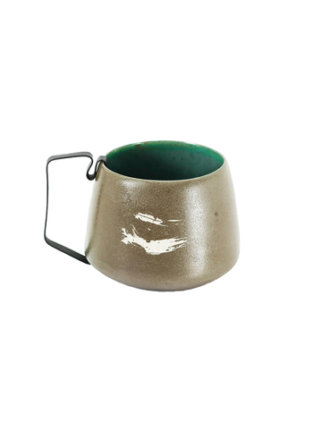 EVER CERAMIC COFFEE CUP / OLIVE