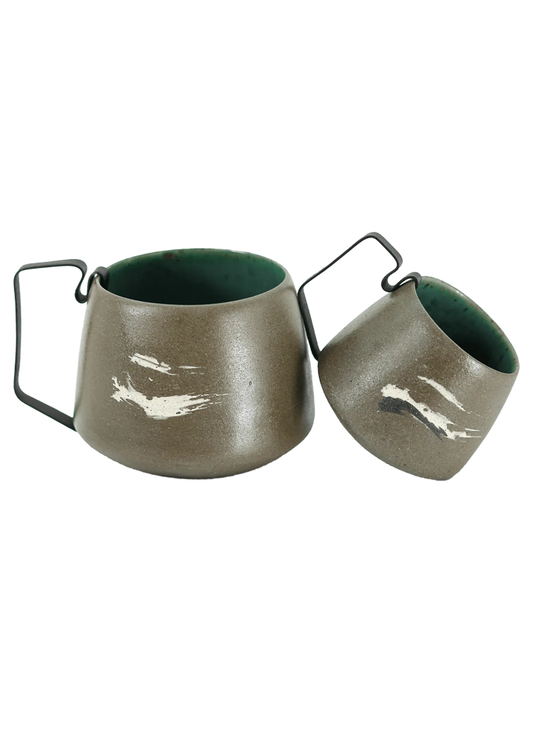 EVER CERAMIC COFFEE CUP / OLIVE