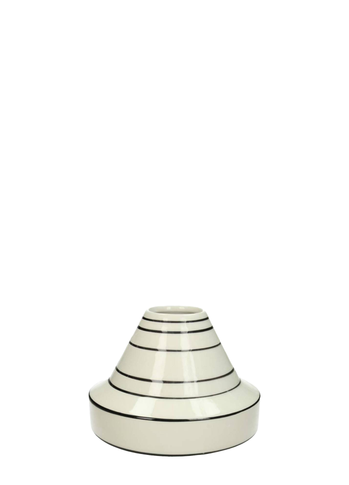 STRIPED VASE / CONICAL