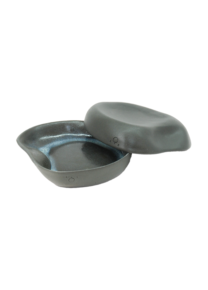 EVER CERAMIC DOUBLE SIDED WAVE BOWL M/ICE