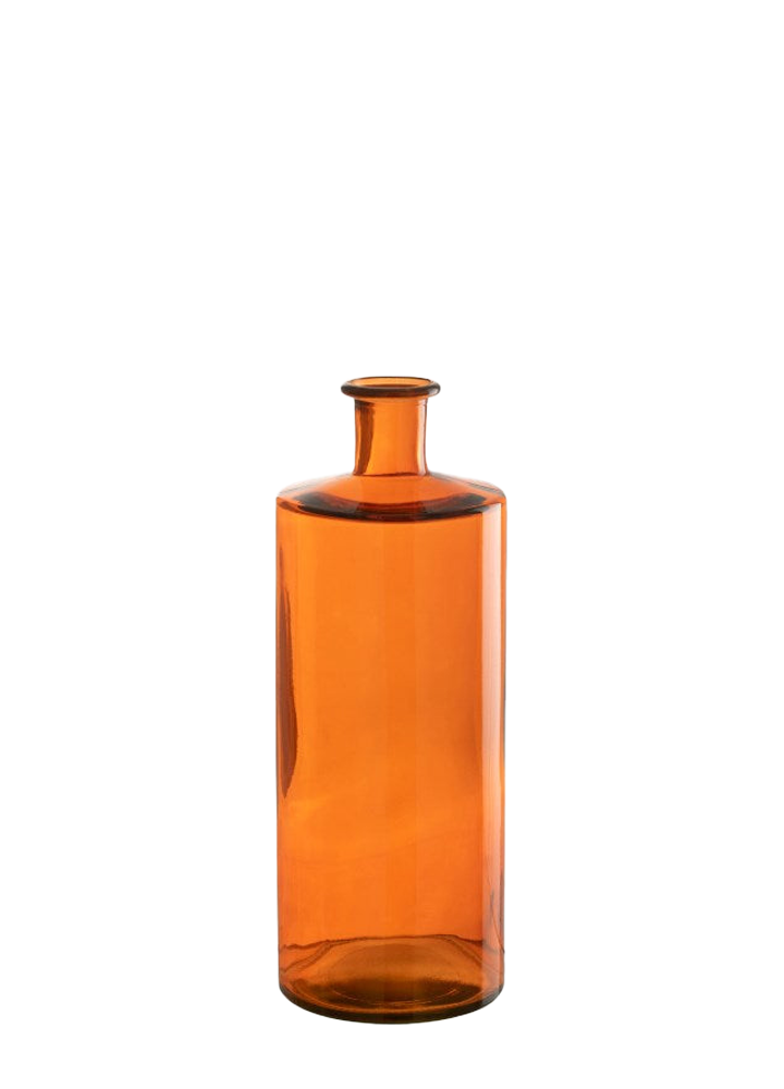 WIDE VASE ORANGE / M