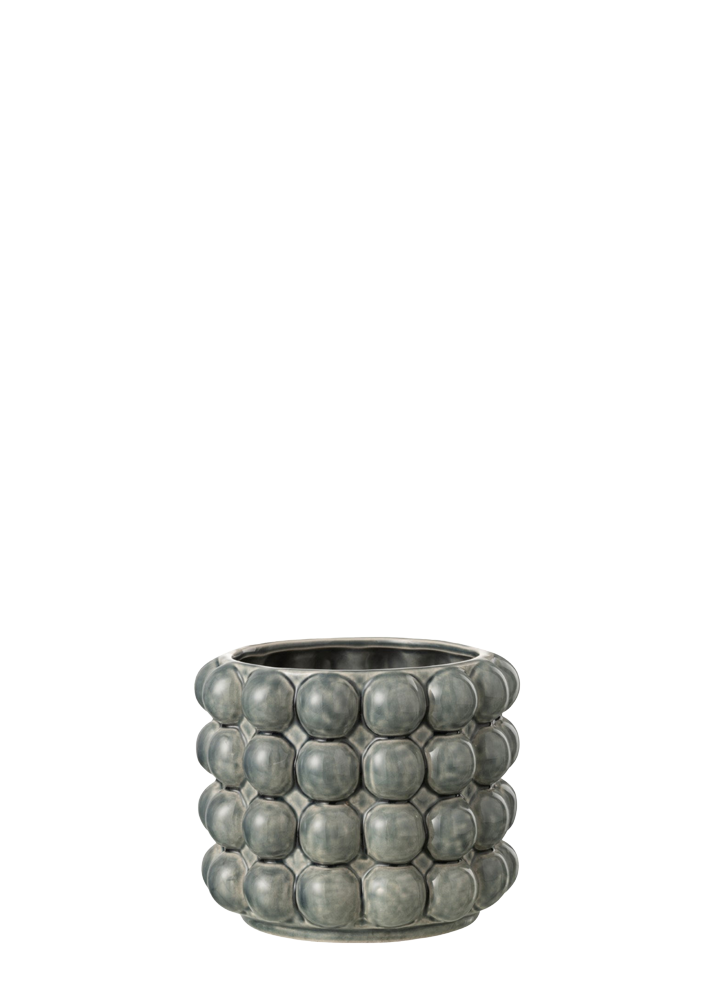 BUBBLE VASE GRAY / S