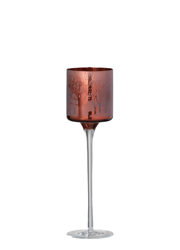 GLASS T-LIGHT / COPPER