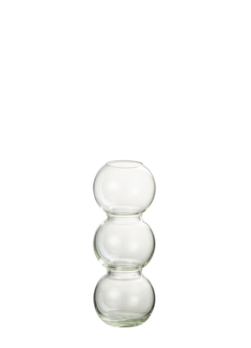 TRANSPARENT BALLOON VASE / S