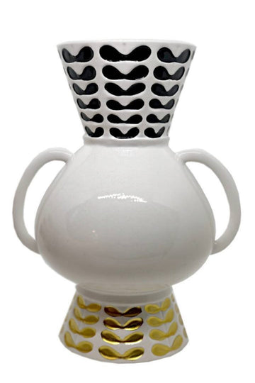 PATTERNED VASE / WHITE