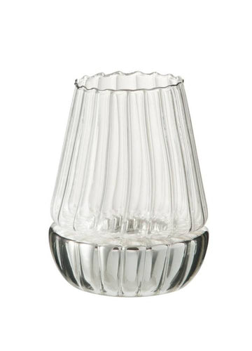 T-LIGHT CALABAZA PLATA / L