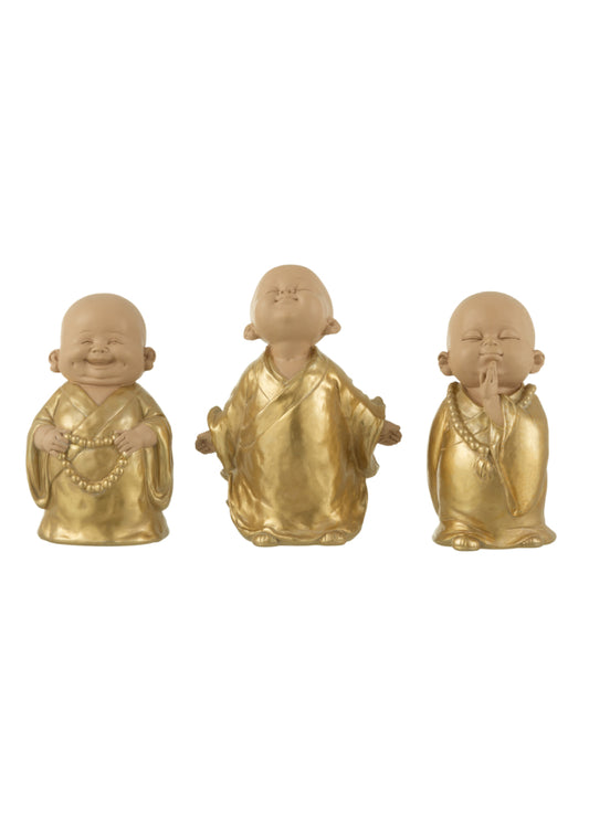 CALM YOGI OBJECT / GOLD