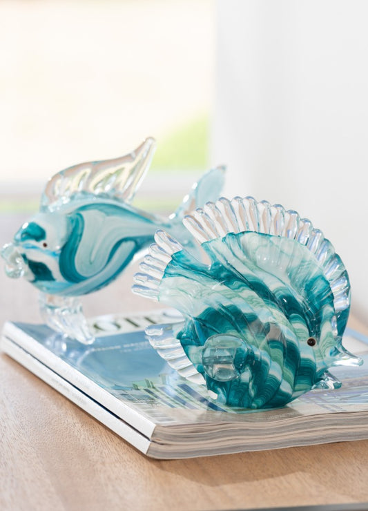 TURQUOISE GLASS FISH