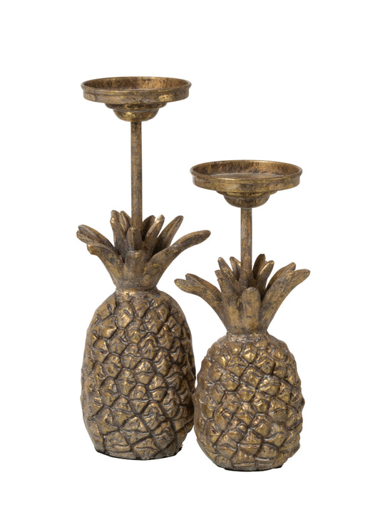 PINEAPPLE CANDLE HOLDER/S